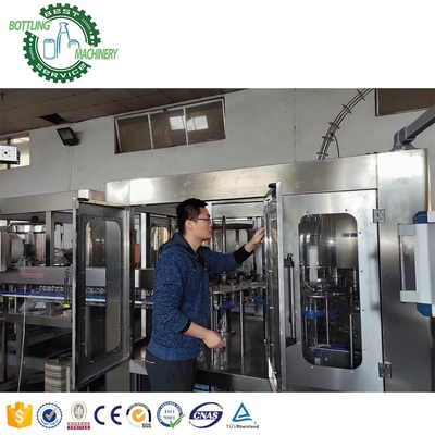 Automatic 3000b/h PET Plastic 500cc 600ml 650ml 1L Bottle Fresh Refreshing Drinkable Water Mouthwash Bottling Machine Machinery