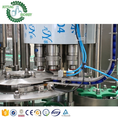 Automatic 4000b/h PET Plastic 500cc 600ml 650ml 1L Bottle Fresh Refreshing Drinkable Water Mouthwash Bottling Line Plant System