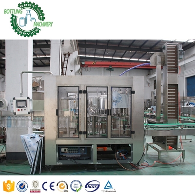 Automatic 4000b/h PET Plastic 500cc 600ml 650ml 1L Bottle Fresh Refreshing Drinkable Water Mouthwash Bottling Line Plant System