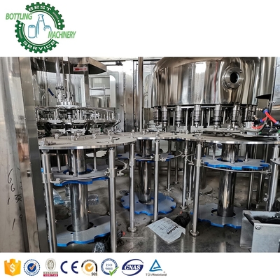Automatic 6000b/h Plastic 500cc 600ml 650ml 1L Bottle Fresh Refreshing Drinkable Water Mouthwash Washing Filling Capping Machine