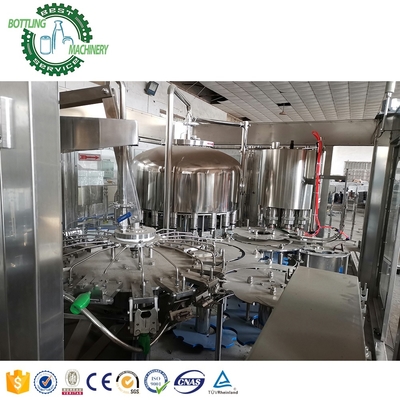 Automatic 6000b/h Plastic 500cc 600ml 650ml 1L Bottle Fresh Refreshing Drinkable Water Mouthwash Washing Filling Capping Machine