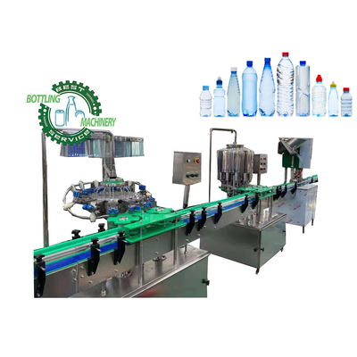 Split 12 Head 1500bph Bottled Round Sport 1.5L 2L Bottle Pure Mineral Spring Drinking Still Water Rinser Filler Capper Machine