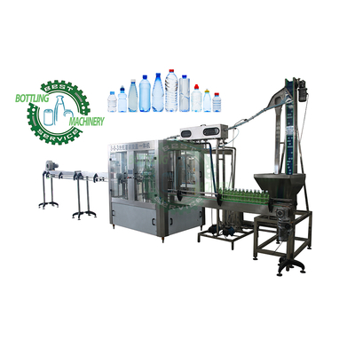 Monobloc 3 in 1 3000bph Round Sport 1.5L 2L Bottle Pure Mineral Spring Drinking Still Water Filling Line Plant System Equipment