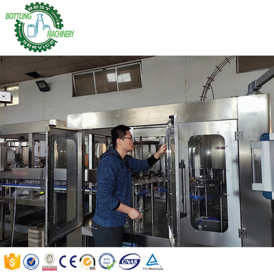 Monobloc 3 in 1 3000bph Round Sport 1.5L 2L Bottle Pure Mineral Spring Drinking Still Water Filling Line Plant System Equipment
