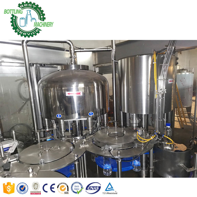 Monobloc 3 in 1 3000bph Round Sport 1.5L 2L Bottle Pure Mineral Spring Drinking Still Water Filling Line Plant System Equipment