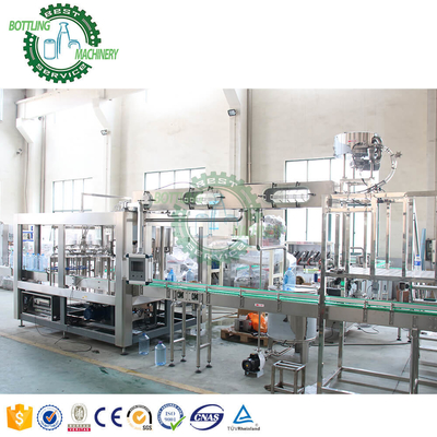 Automatic Rotary Type 3 in 1 3L 4L 5L PET Plastic Bottle Pure Drinking Mineral Spring Fresh Water Rinser Filler Capper Machine