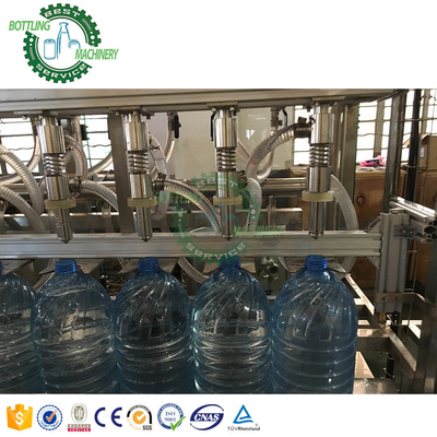 Automatic Linear Type 3L 5L 10L PET Plastic Bottle Pure Drinking Mineral Spring Fresh Water Bottling Line Plant System Equipment