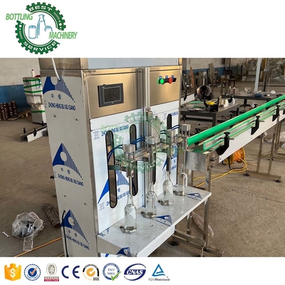 Semi Auto 1L PET Bottle Automated Weight Scale 2 4 Head Nozzle Water Filling Machine