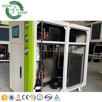 5HP 10HP 15HP Water Cooled Cooling Water Chiller for Milk Soda Water Cooler