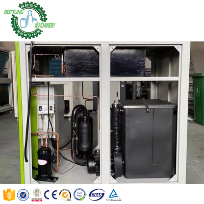 5HP 10HP 15HP Water Cooled Cooling Water Chiller for Milk Soda Water Cooler