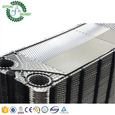 1 2 M2 Stainless Steel Plate Heat Exchanger for Milk Cooler