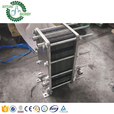 1 2 M2 Stainless Steel Plate Heat Exchanger for Milk Cooler