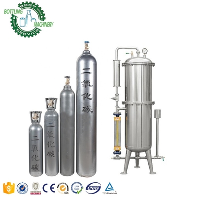 500L/H 0.5ton Complete Beer Foaming Wine Carbonated Drink Mixing Line Plant with Co2 Mixer