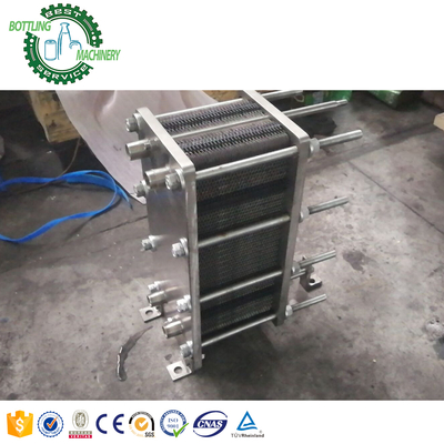 4 5 M2 Gasket Plate Heat Exchanger for Hot Water Spray Warming Machine