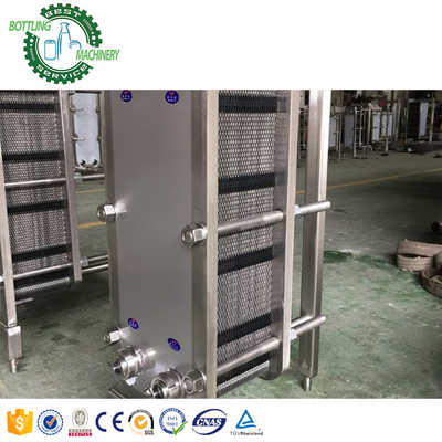 4 5 M2 Gasket Plate Heat Exchanger for Hot Water Spray Warming Machine