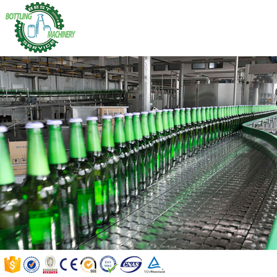 Top Manufacturer One-stop Service Industrial Full Set a to Z Can Glass Bottle Beer Bottling Line