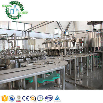 3 in 1 Monobloc 3000bph PLC Control PET Plastic Bottle Soda Water Beverage Foaming Wine Carbonated Drink Filling Machine