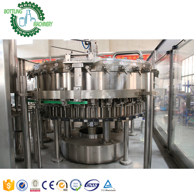 3 in 1 Monobloc 3000bph PLC Control PET Plastic Bottle Soda Water Beverage Foaming Wine Carbonated Drink Filling Machine