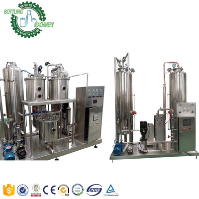 3 in 1 Monobloc 3000bph PLC Control PET Plastic Bottle Soda Water Beverage Foaming Wine Carbonated Drink Filling Machine
