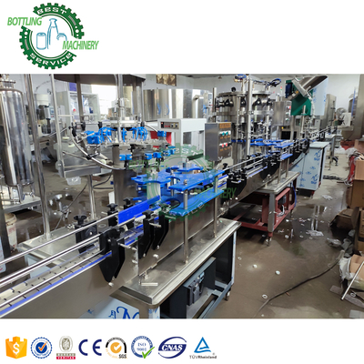 Complete Machinery Linear PET Plastic Bottle Soda Water Beverage Foaming Wine Carbonated Drink Producing Production Machine Line